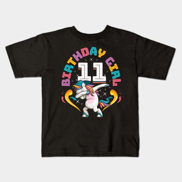 Unicorn birthday outfit top 11 year old